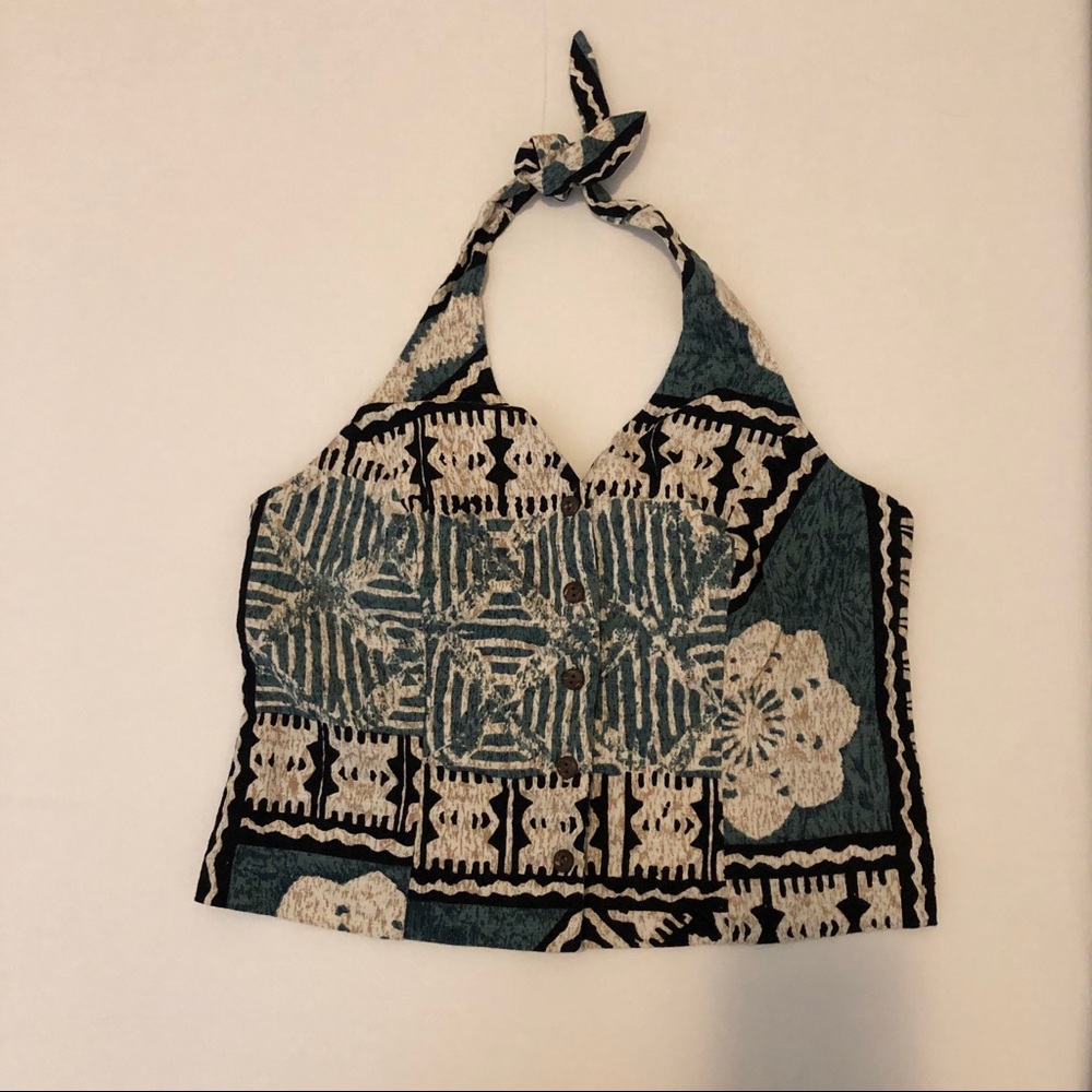 Hilo Hattie Hawaiian Halter Top